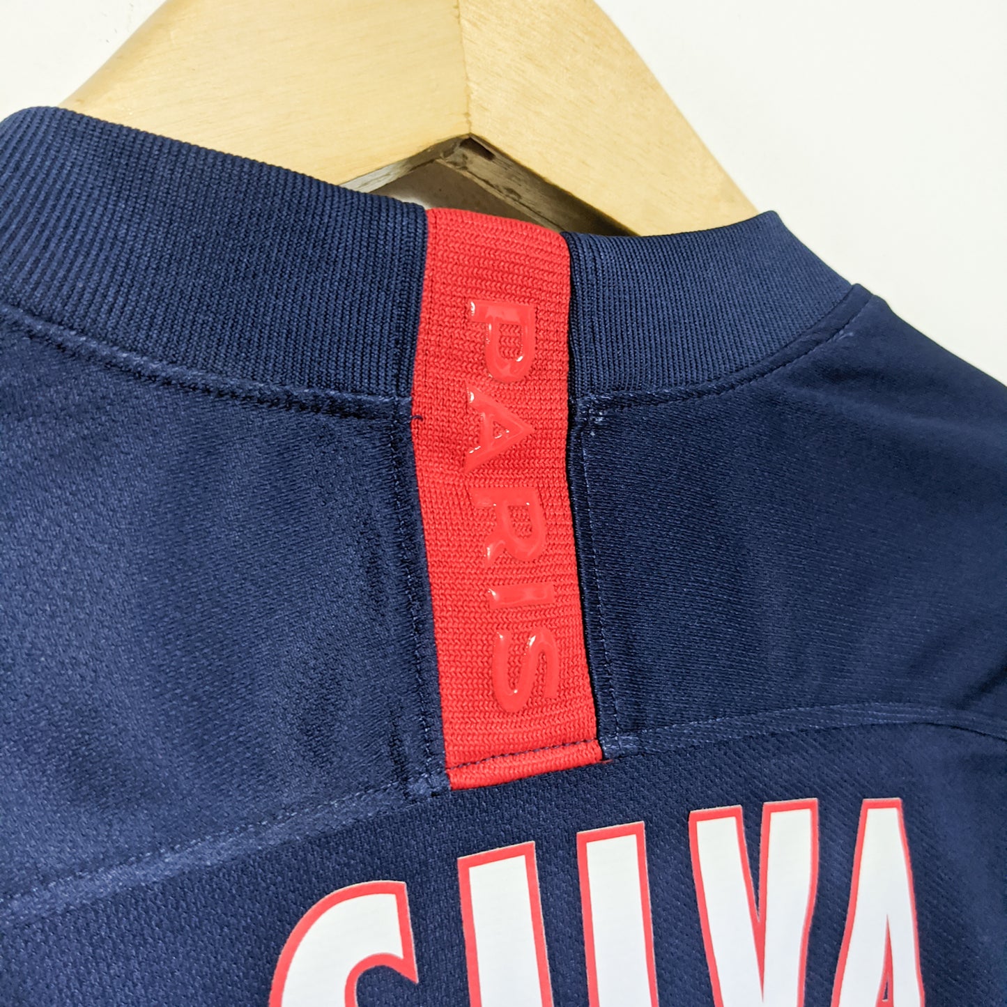 Original Paris Saint-Germain 2020 Home - T.Silva #3 Size L (Long sleeve)