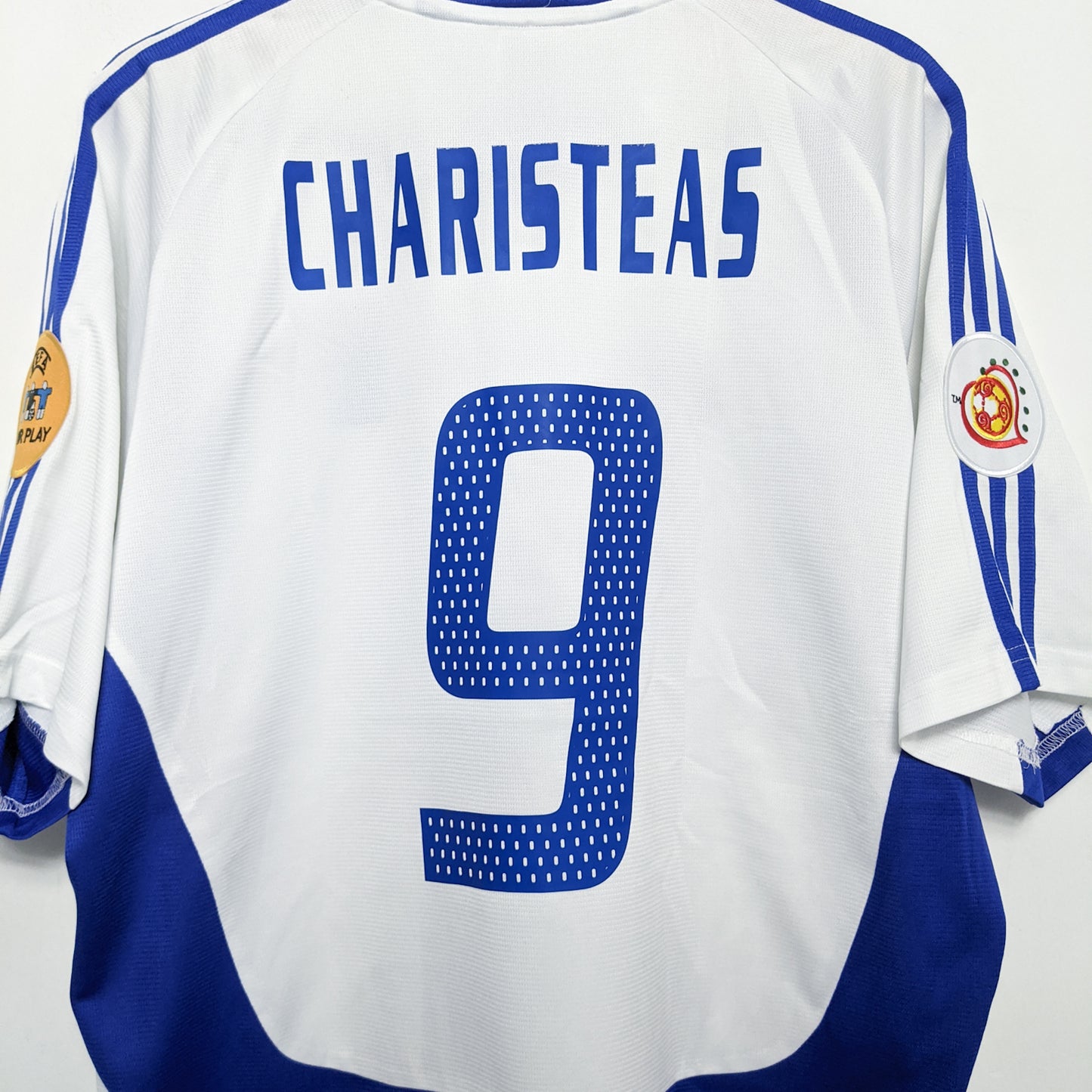 Original Greece 2004/06 Away - Charisteas #9 Size XL
