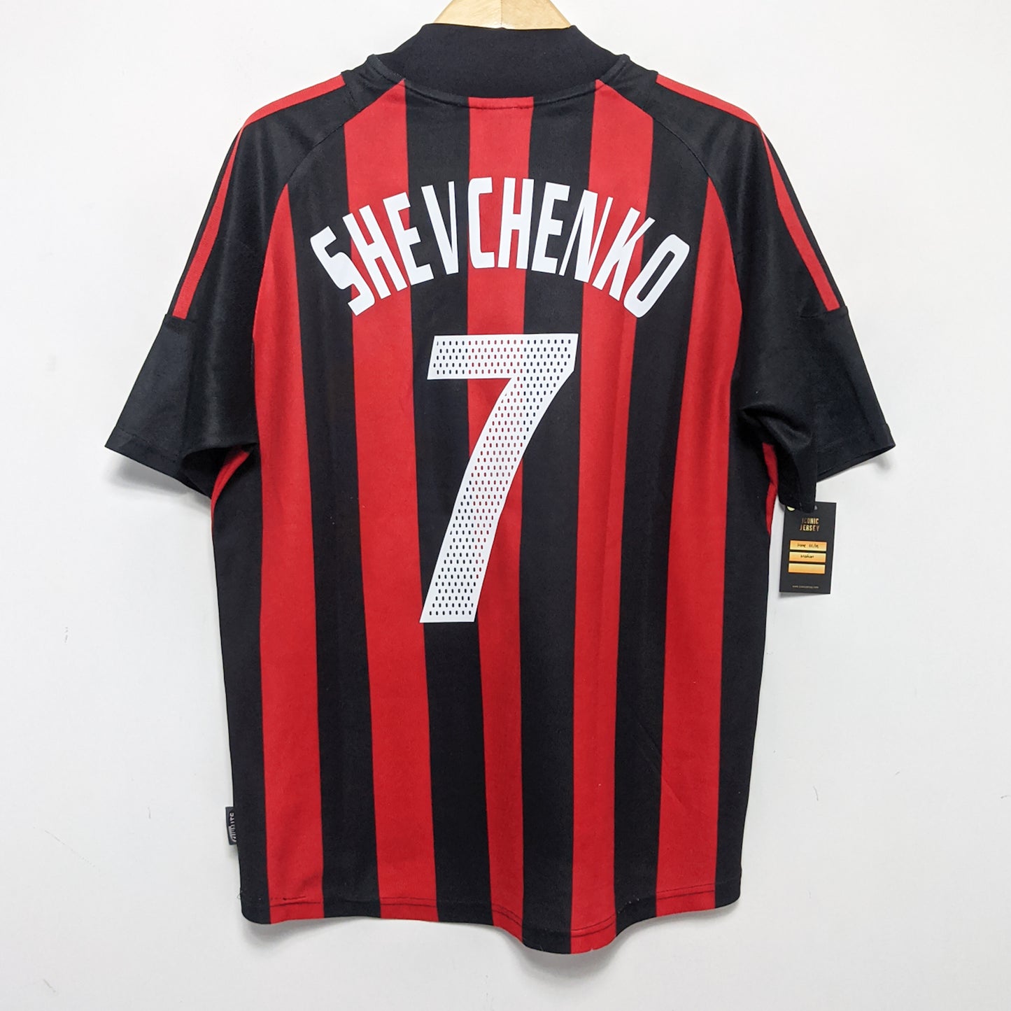 Original AC Milan 2002/03 Home - Shevchenko #7 Size M