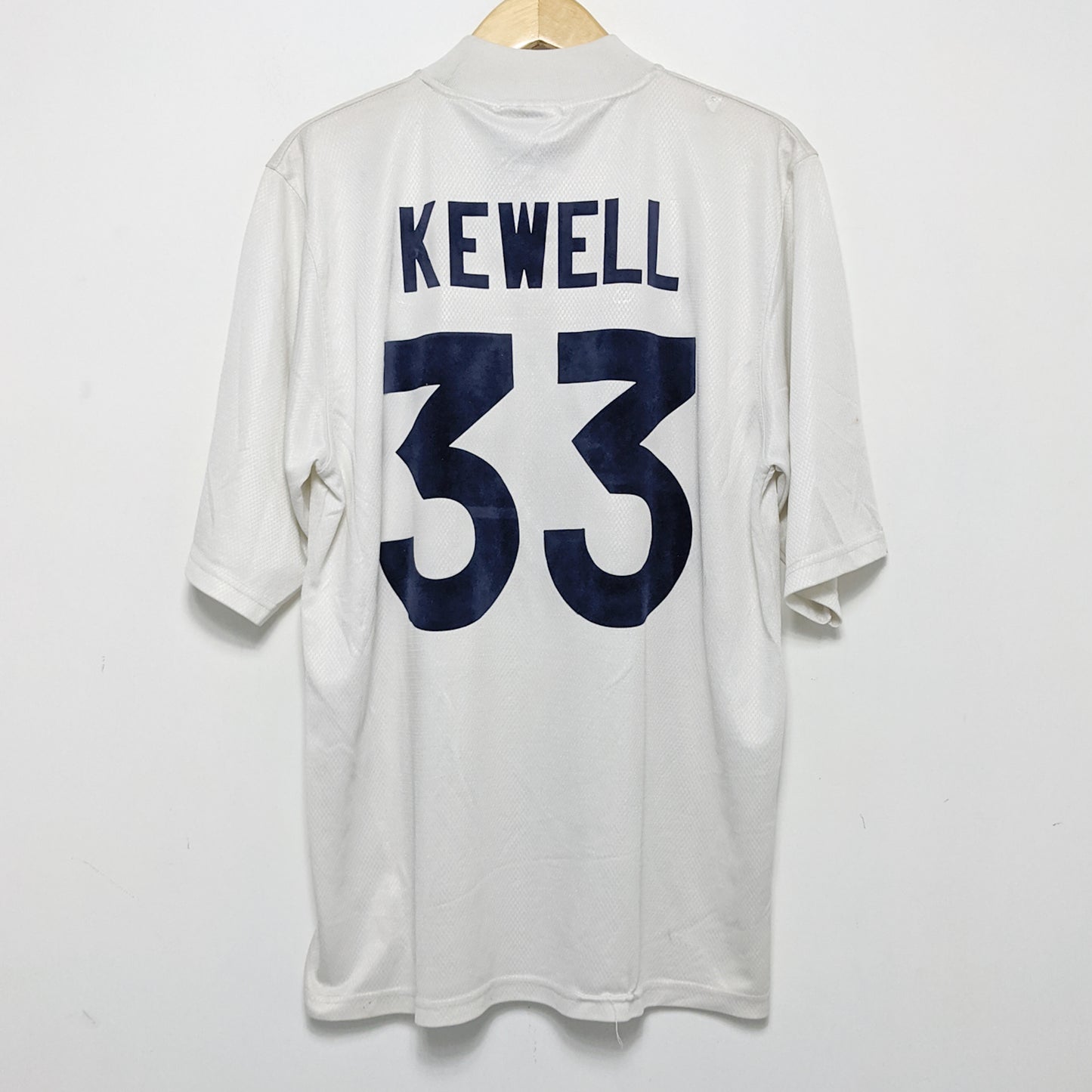 Original Leeds 1995/96 Home - Kewell #33 Size XL