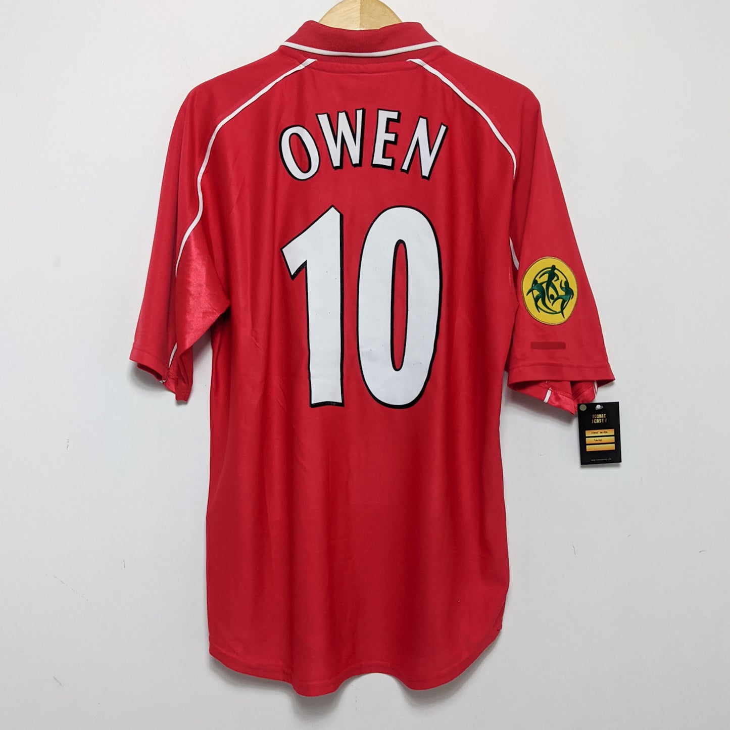 Original Liverpool 2000/02 Home - Owen #10 Size L
