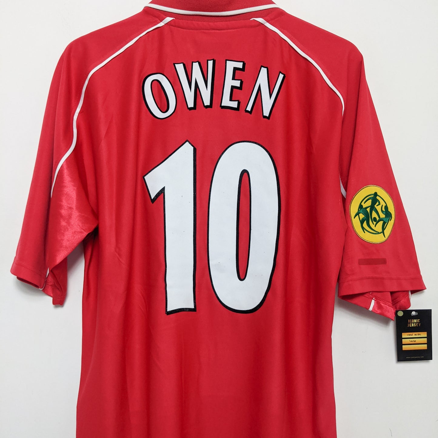 Original Liverpool 2000/02 Home - Owen #10 Size L