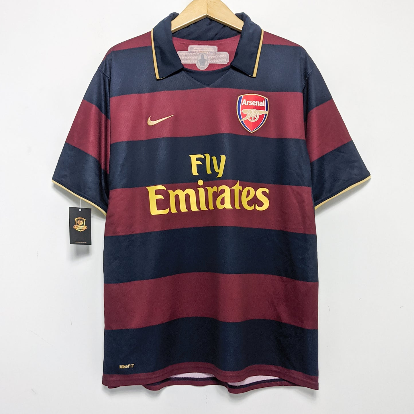 Original Arsenal 2007/08 Third - Rosicky #7 Size L