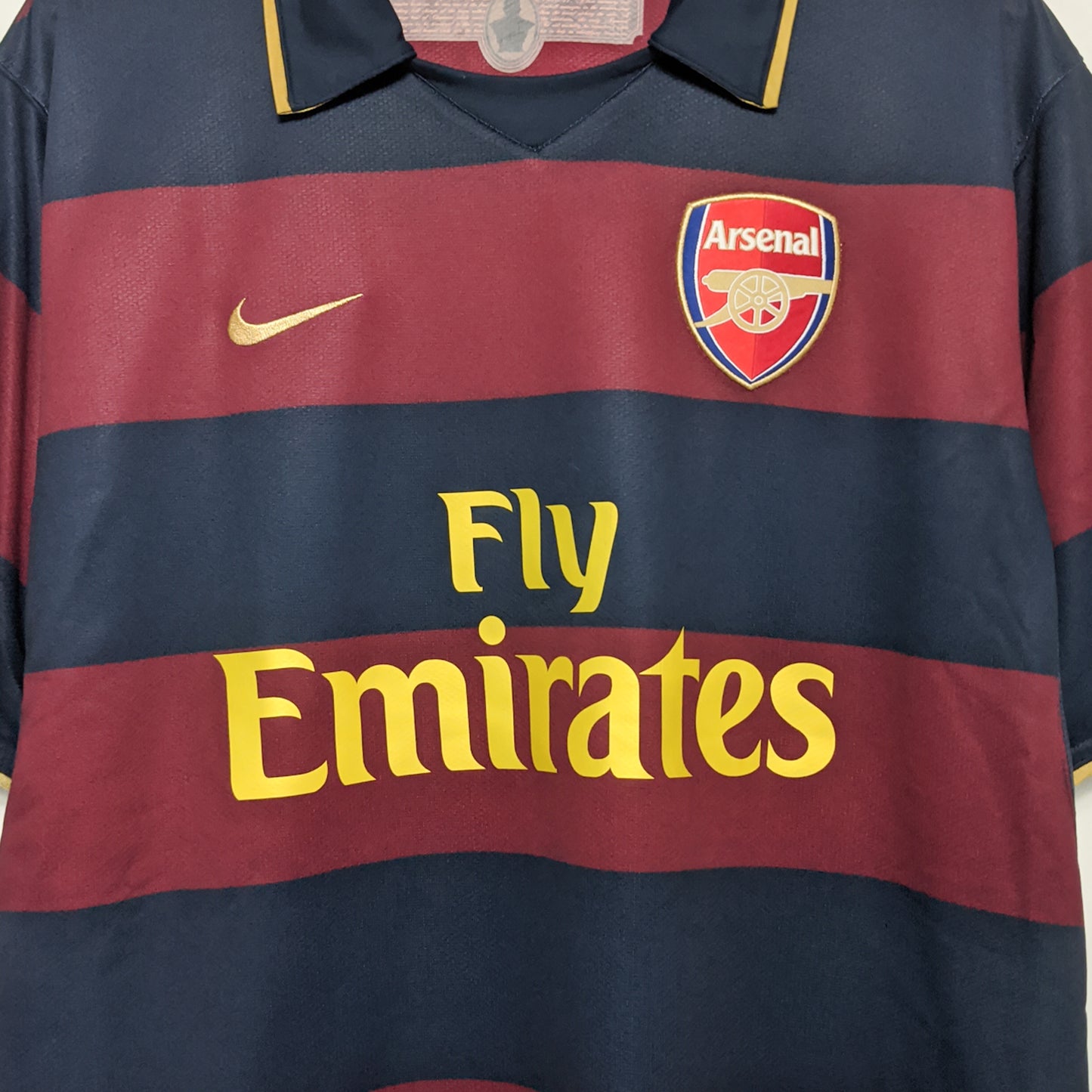 Original Arsenal 2007/08 Third - Rosicky #7 Size L