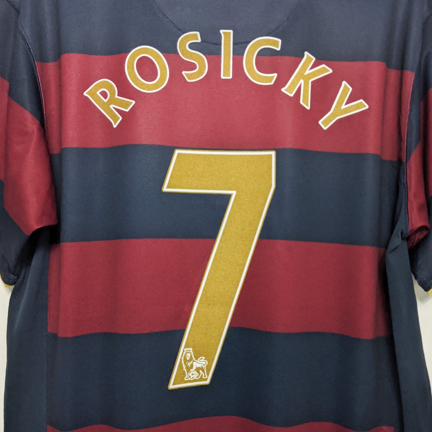 Original Arsenal 2007/08 Third - Rosicky #7 Size L