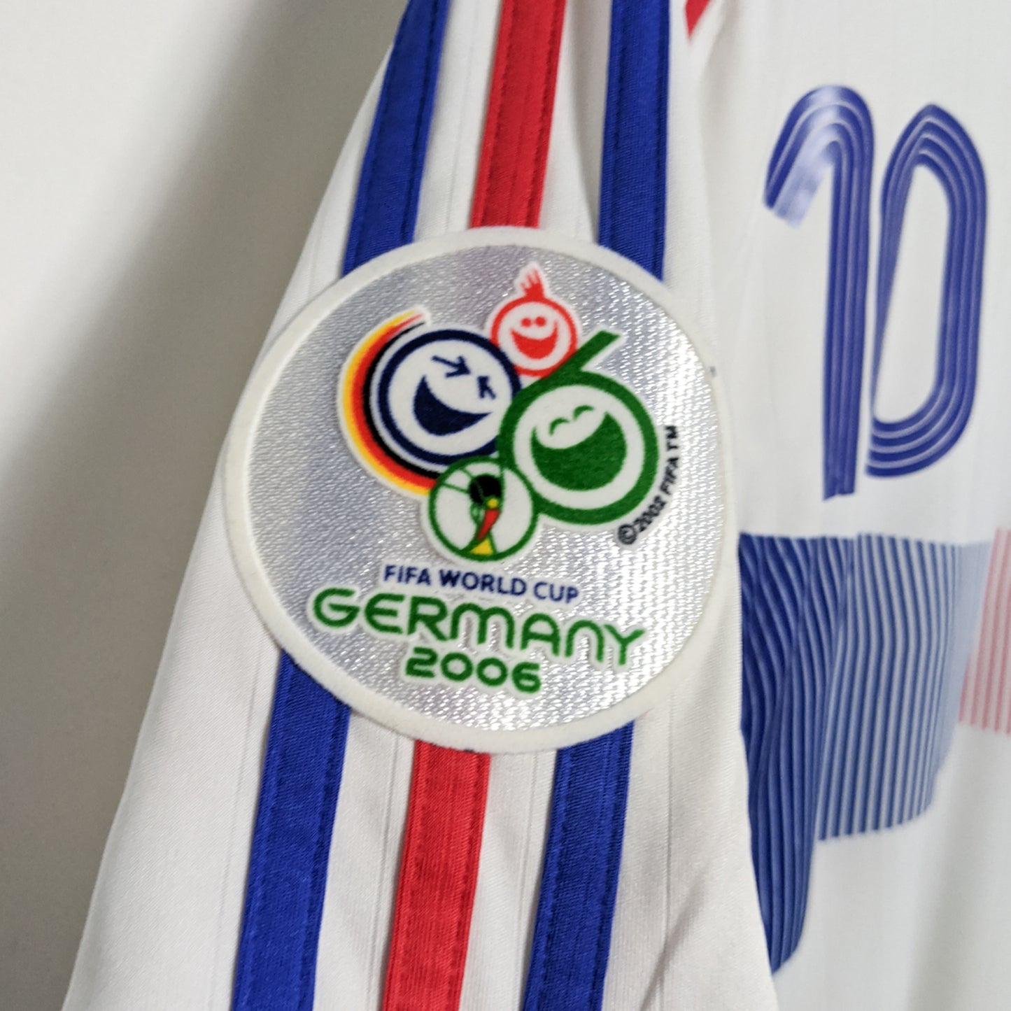 Original France 2006 Away - Zidane #10 Size L