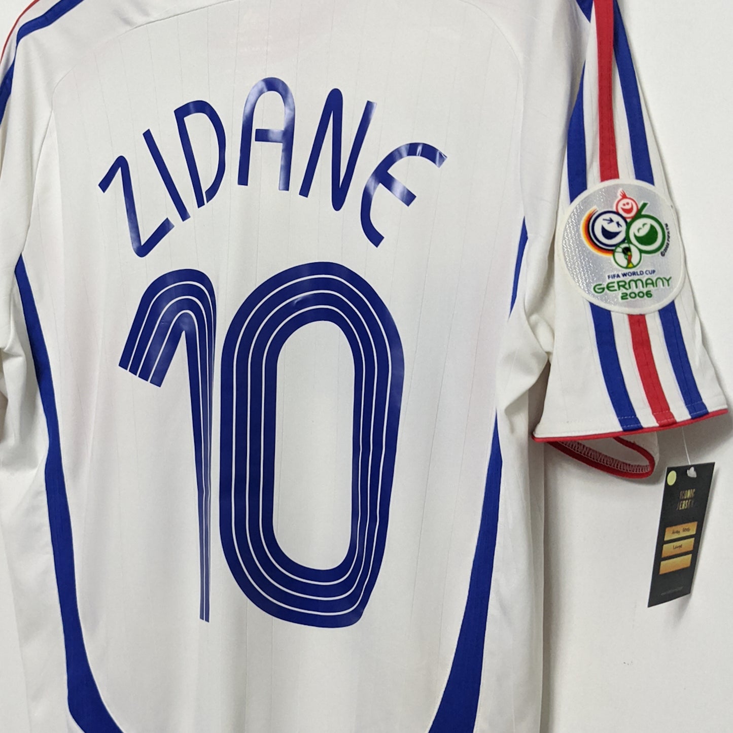 Original France 2006 Away - Zidane #10 Size L