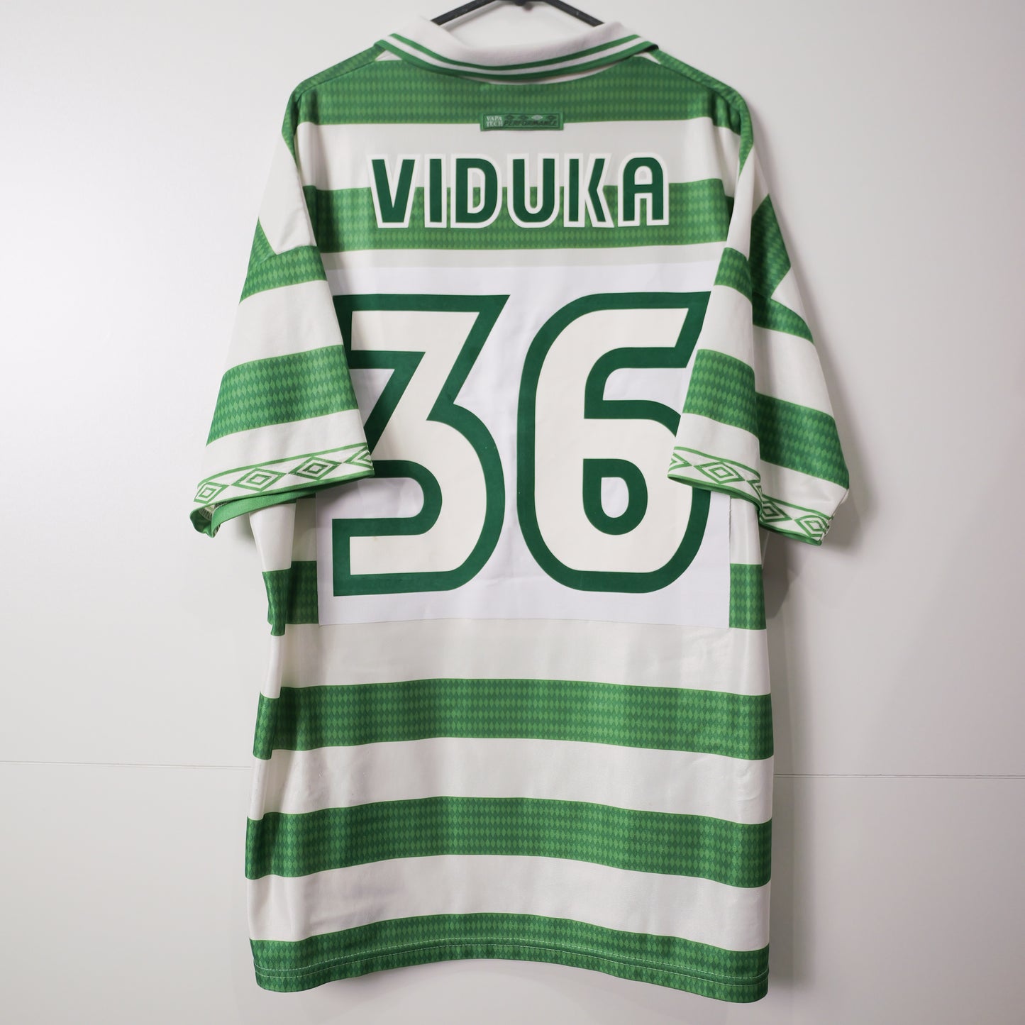 Authentic Celtic 1997/99 Home - Viduka #36 Size XL