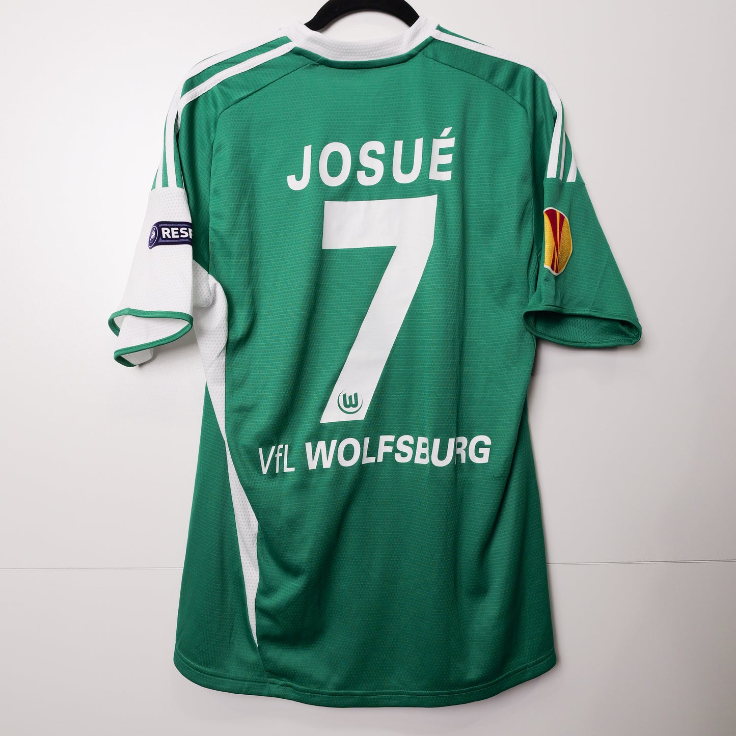 Authentic VfL Wolfsburg 2009/10 Away - Josue #7 Size M (Matchworn)