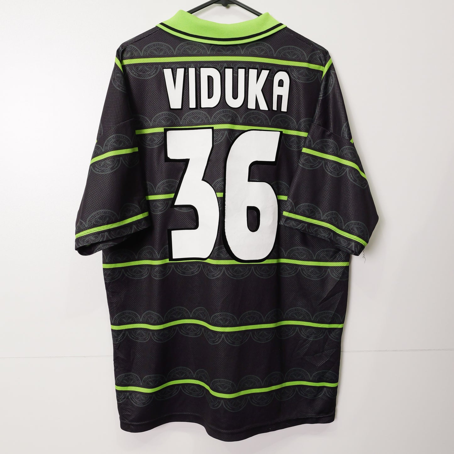 Authentic Celtic 1999/00 Away - Viduka #36 Size L