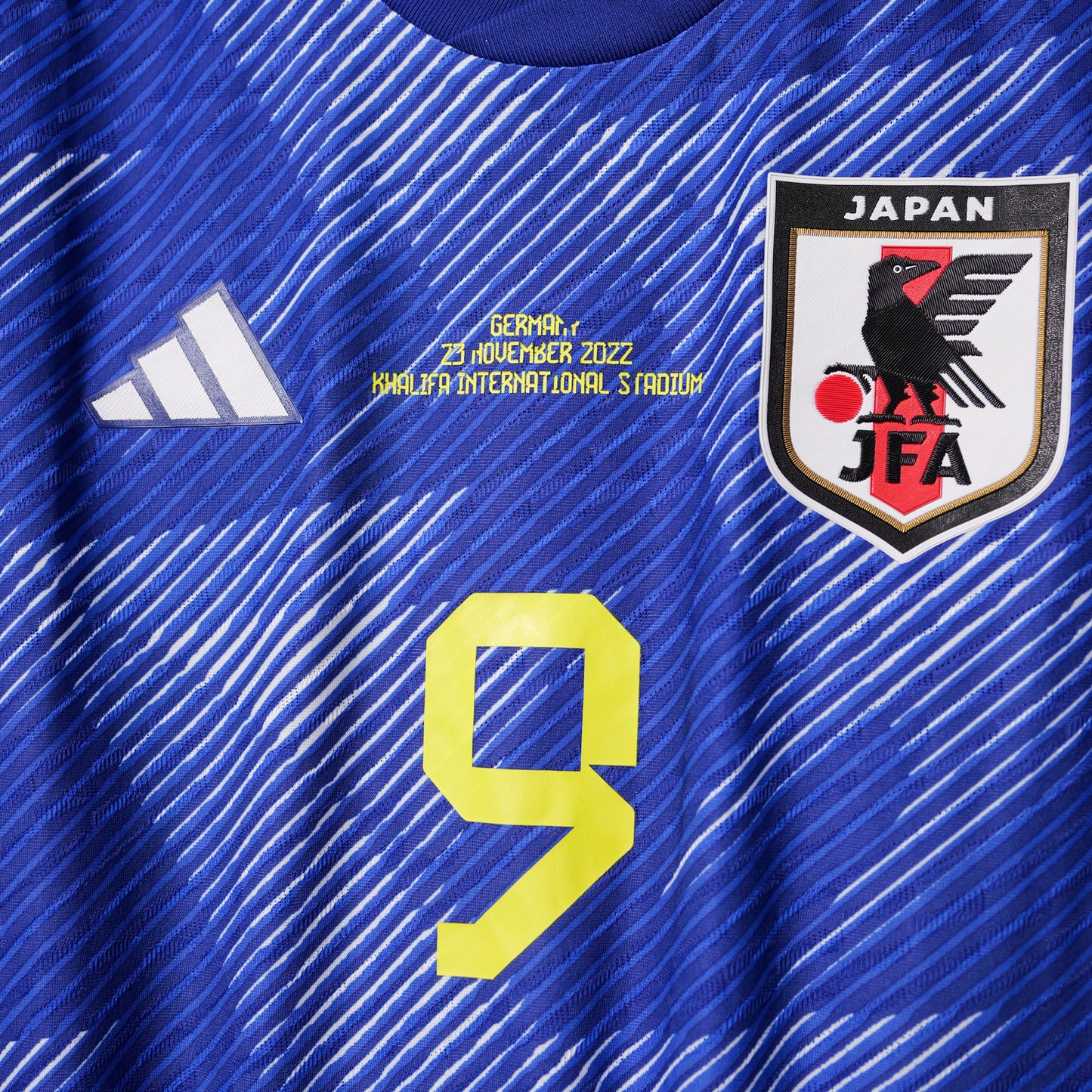 Authentic Japan 2022 Home - Mitoma #9 Size M (Player Issue)