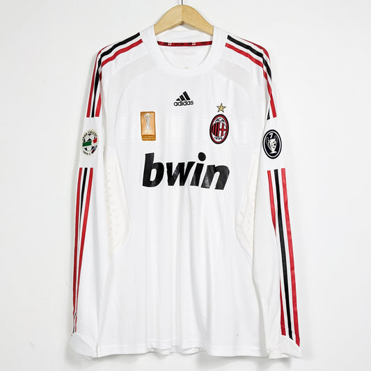 Authentic AC Milan 2008/2009 Away - Ronaldinho #80 Size XL (Long sleeve) (Formotion)