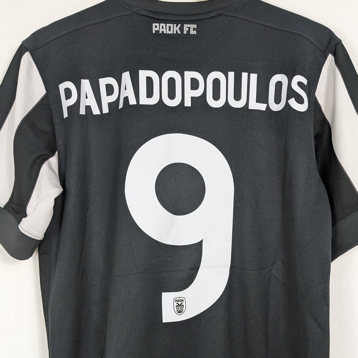 Original Paok 2014-15 Home - Papadopoulos #9 Size M