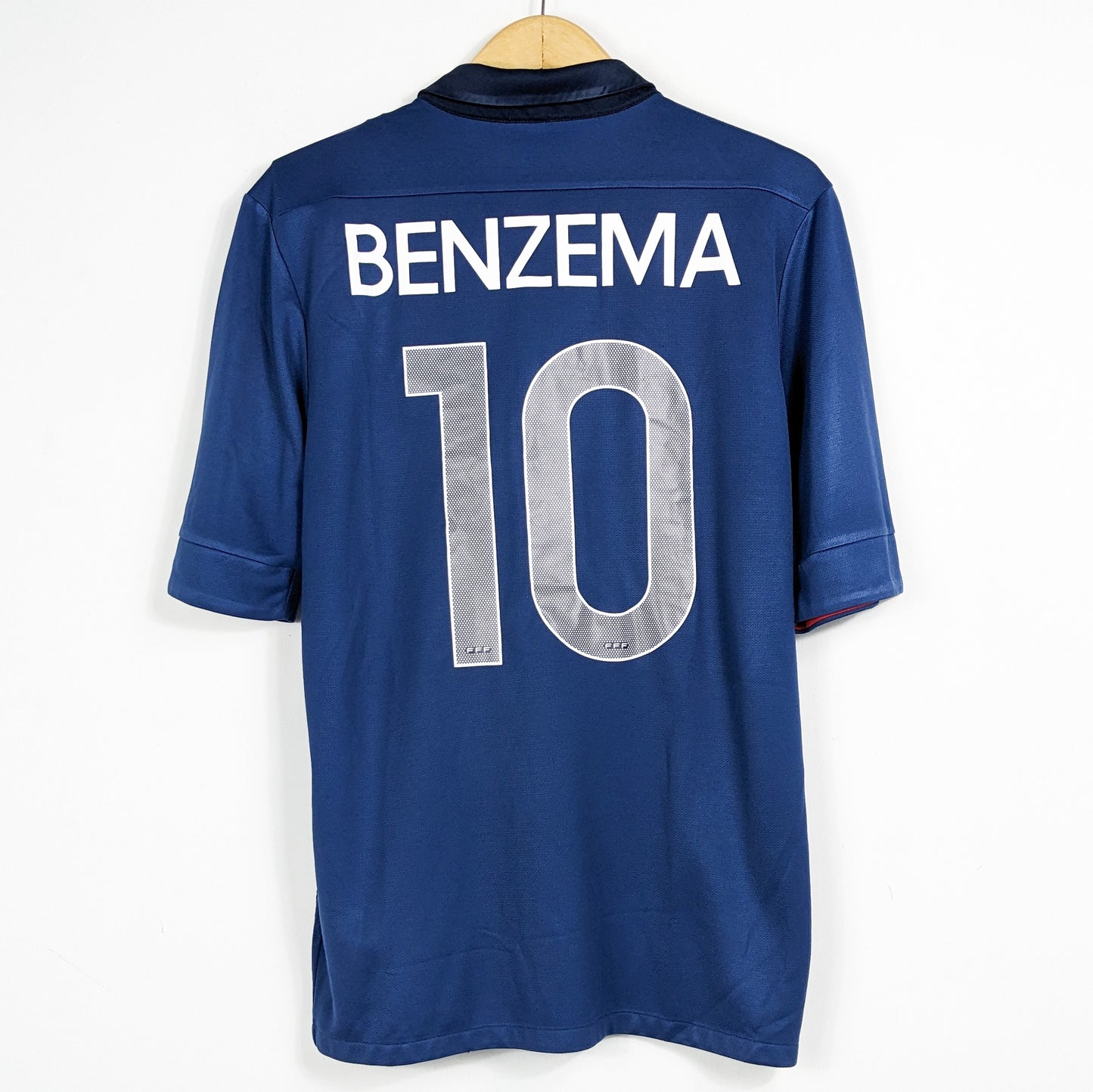 Authentic France 2011/12 Home - Benzema #10 Size M