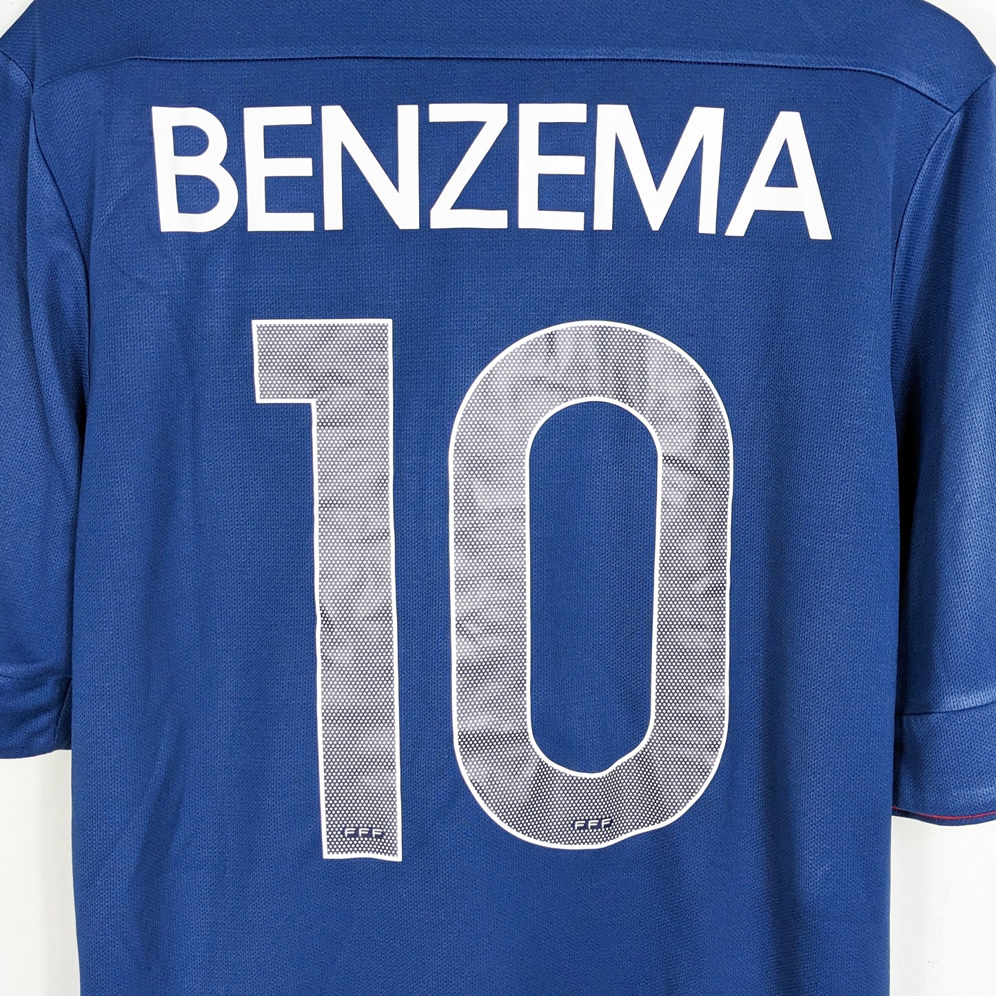 Authentic France 2011/12 Home - Benzema #10 Size M