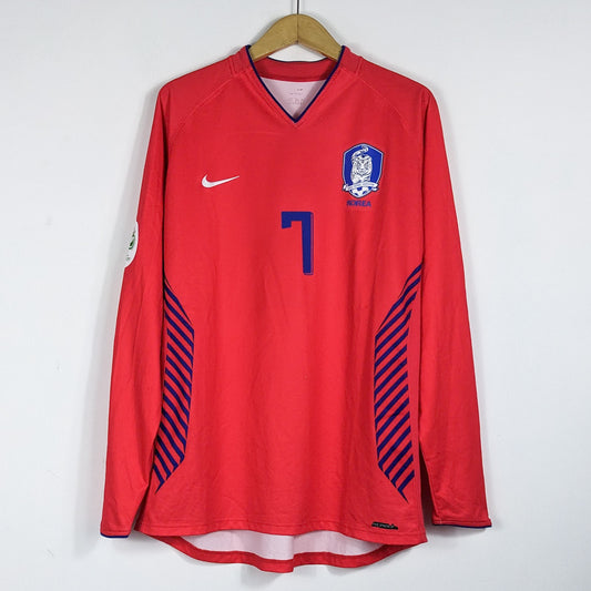 Original South Korea 2006 Home - Jisung #7 Size XL (Long Sleeve)