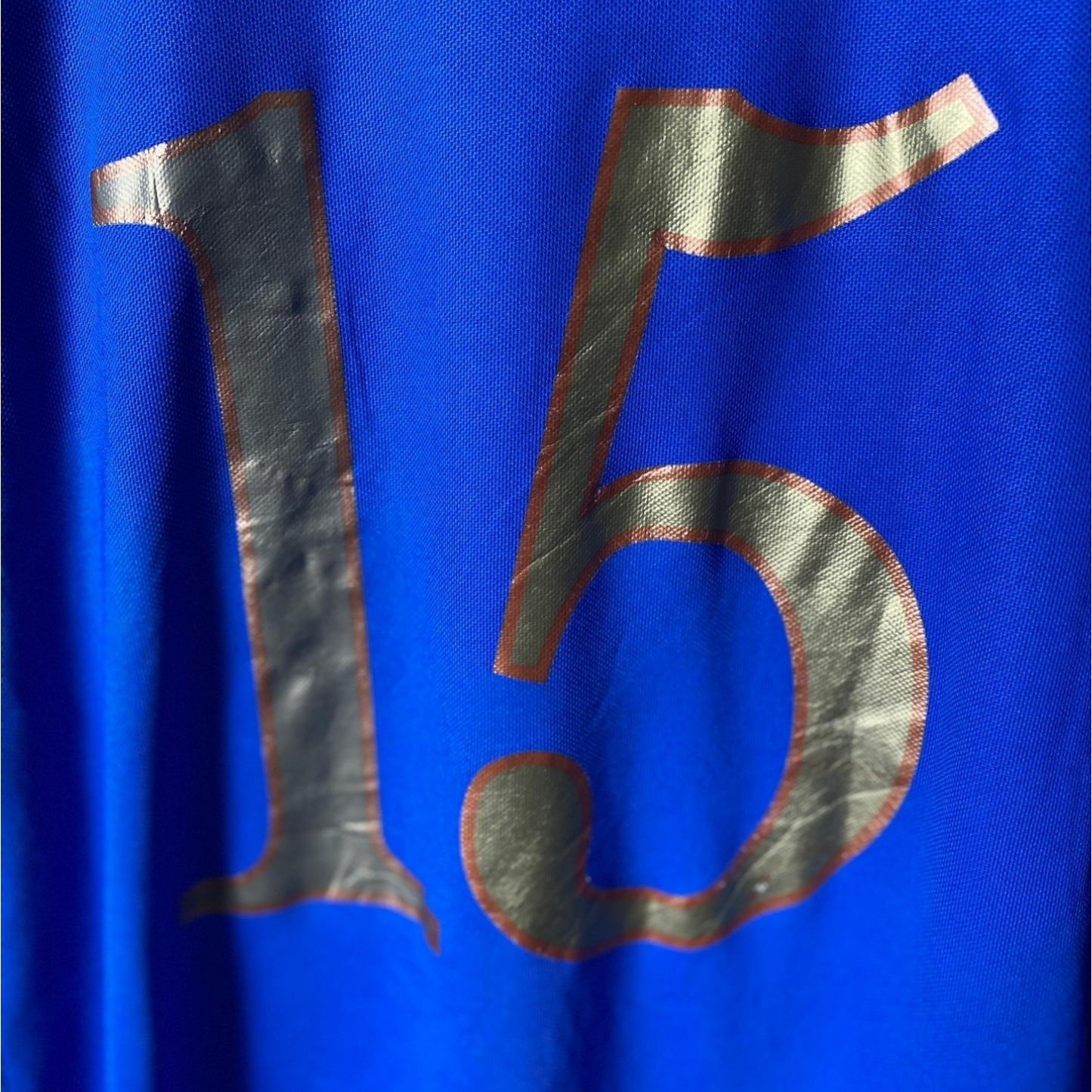 Authentic Italy 2004/06 Home - G. Favalli #15 Size XL (Match Issue) (Long Sleeve)