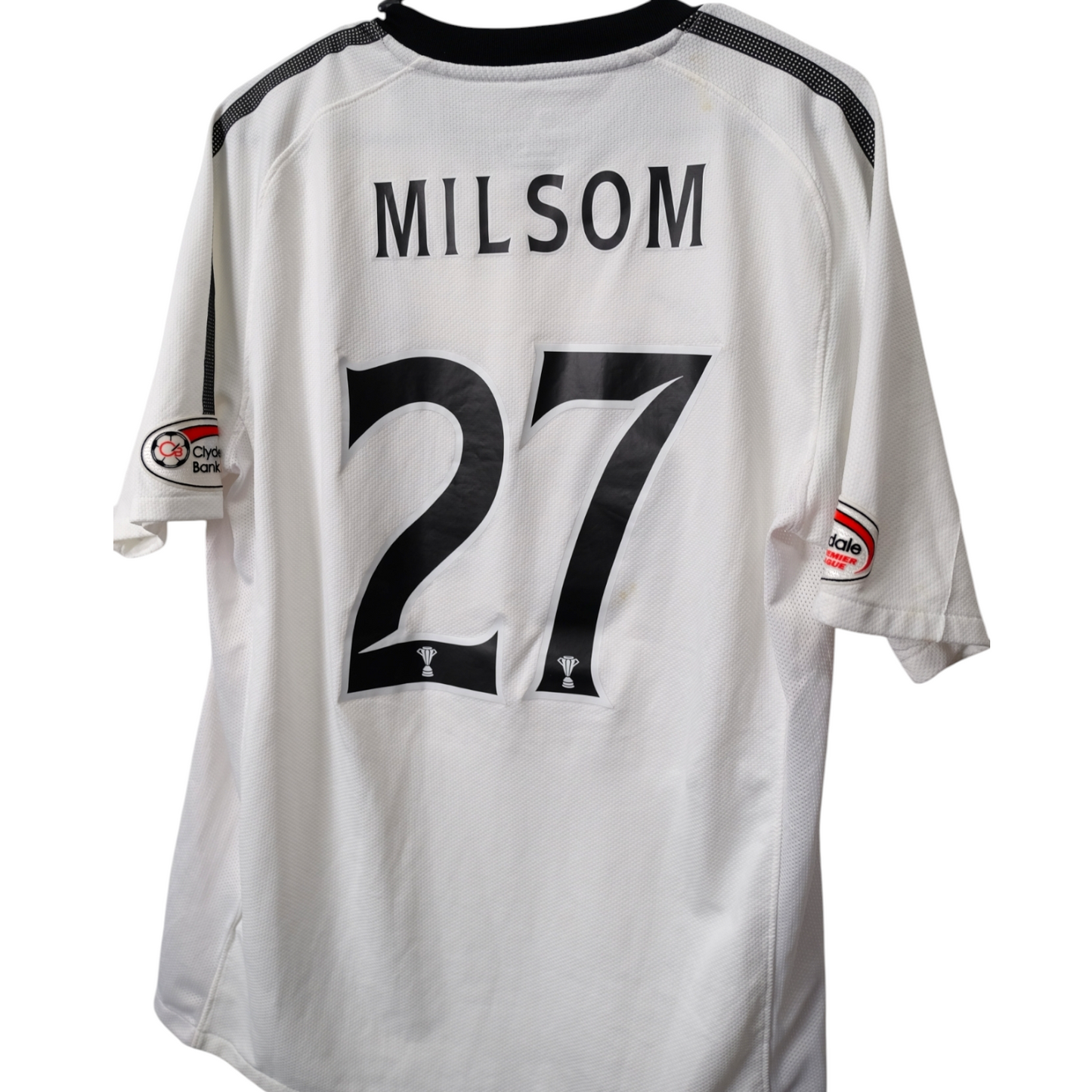 Original Aberdeen FC 2010/11 Home - Milsom #27 Size M (Matchworn)