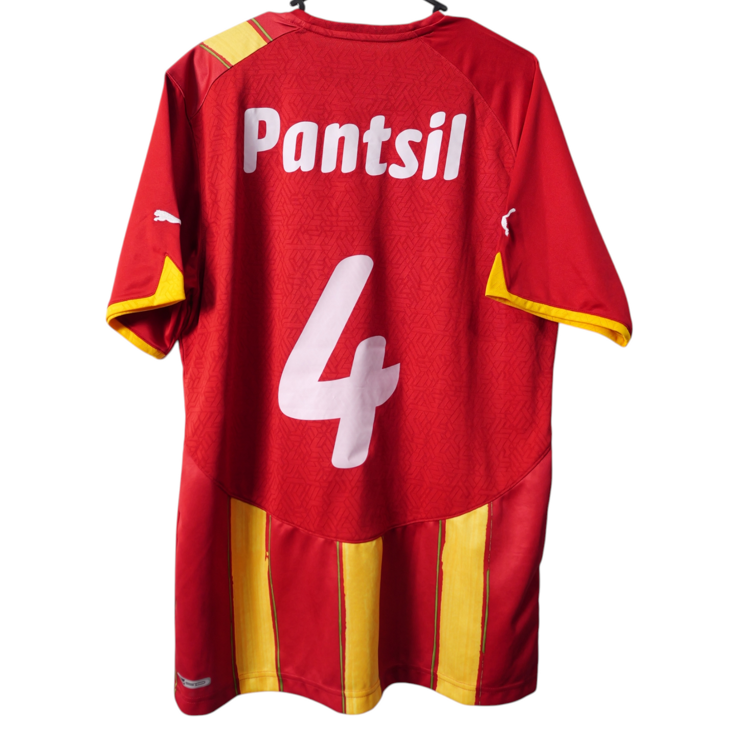 Original Ghana 2010/11 Home - John Pantsil #4 Size L (Matchworn/Match Issue)