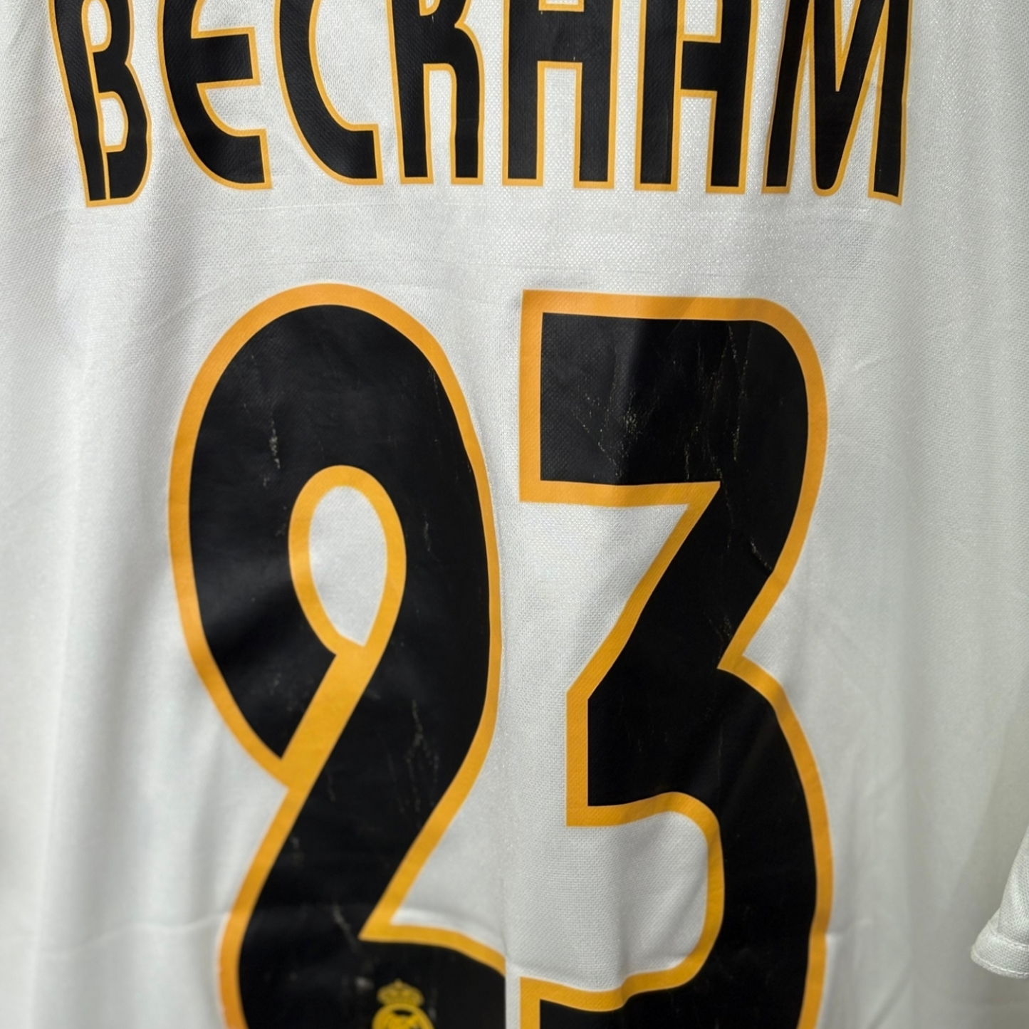 Authentic Real Madrid 2004/05 Home - Beckham #23 Size XL