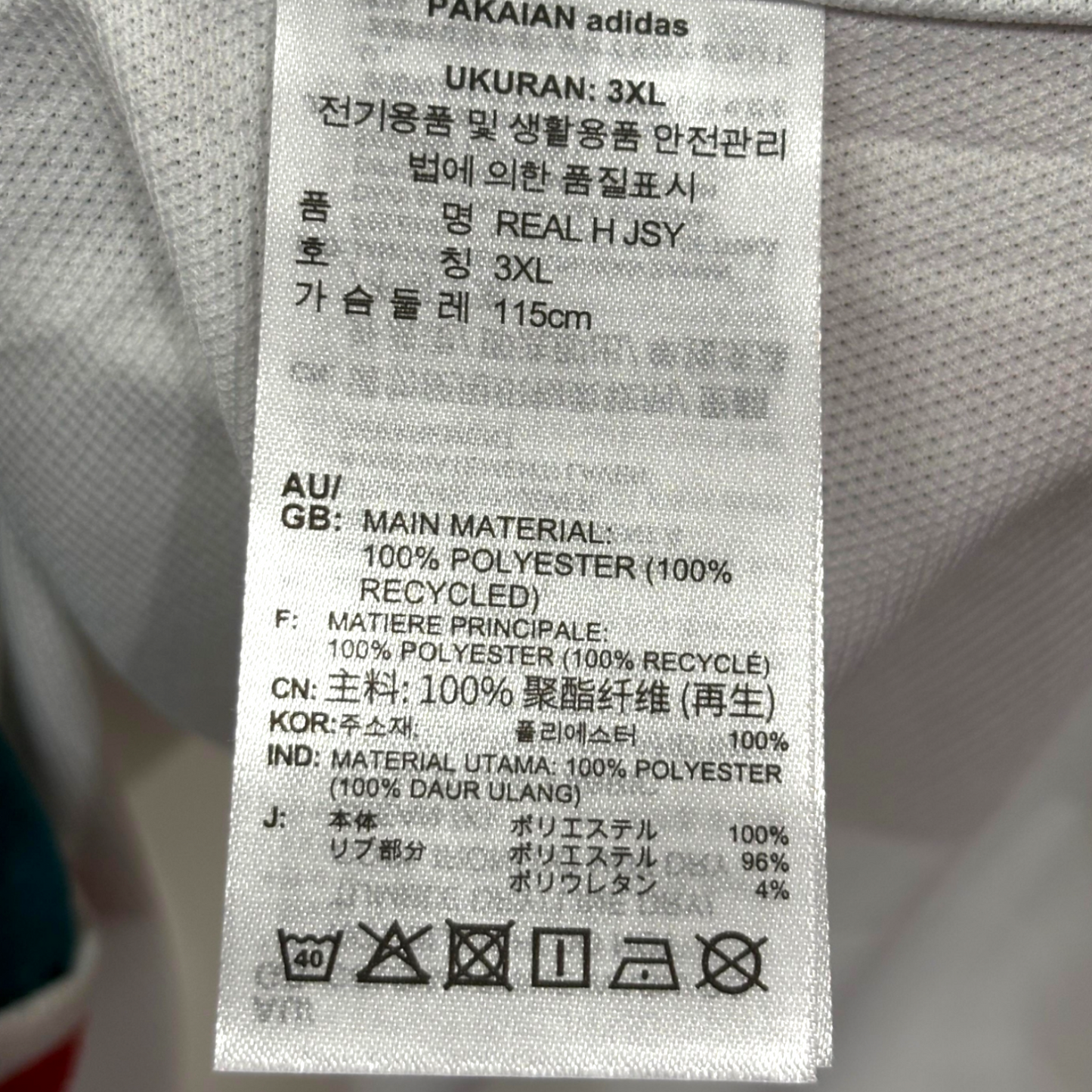 Authentic Real Madrid 2023/24 Home - Bellingham #5 Size XL (Bnwt)