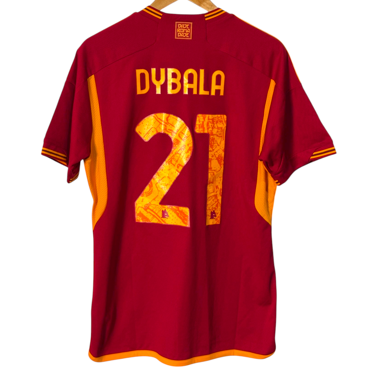 Original AS Roma 2023/24 Home - Dybala #21 Size M
