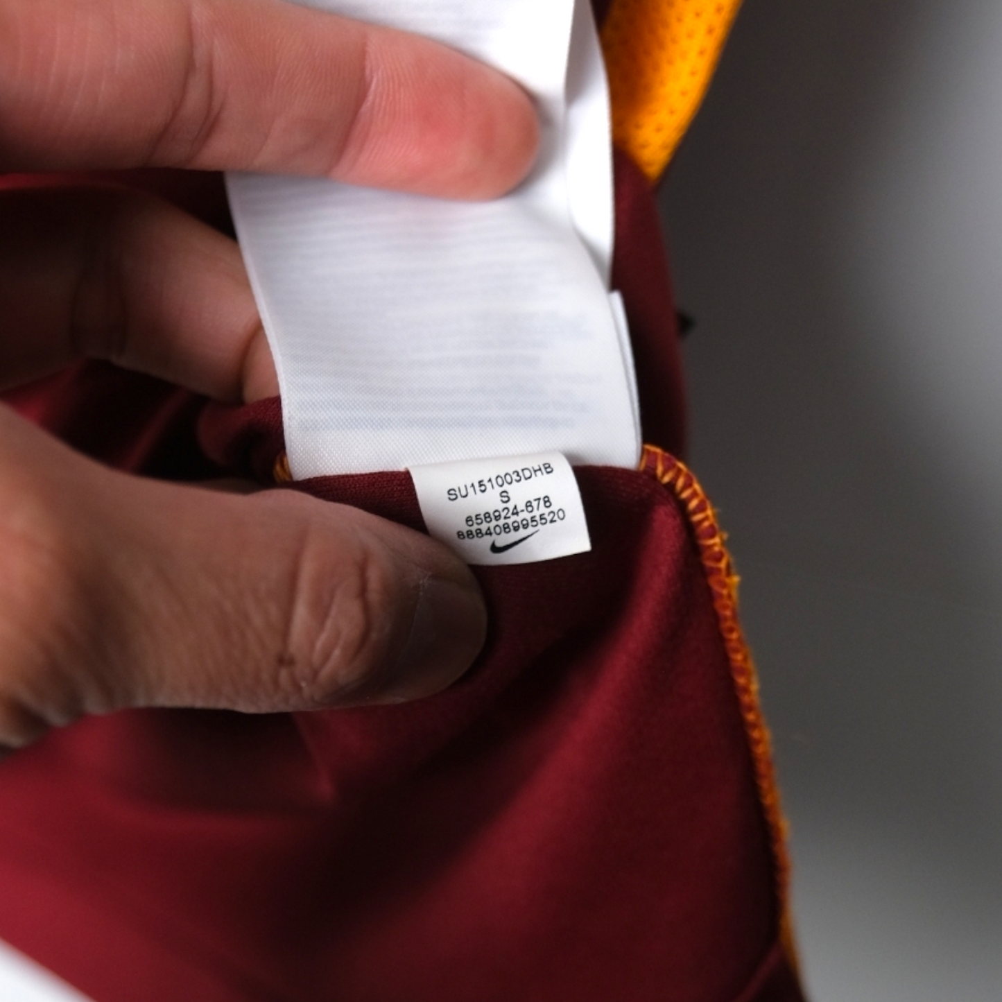 Original AS Roma 2015/16 Home - Totti #10 Size S