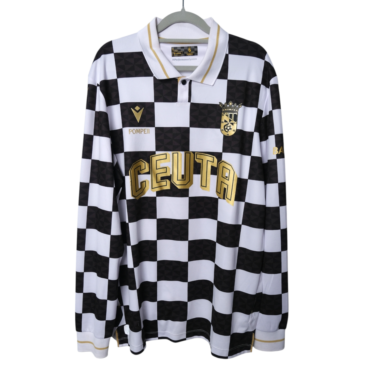 Original Ad Ceuta FC 2024 Copa Del Rey Shirt - Size XL (Long sleeve)