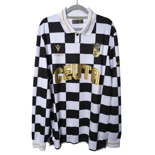 Original Ad Ceuta FC 2024 Copa Del Rey Shirt - Size XL (Long sleeve)