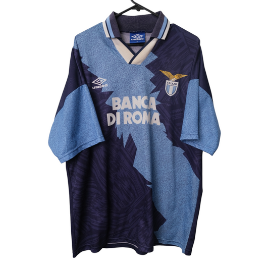 Original Lazio 1994/95 Away - Nesta #13 Size XL