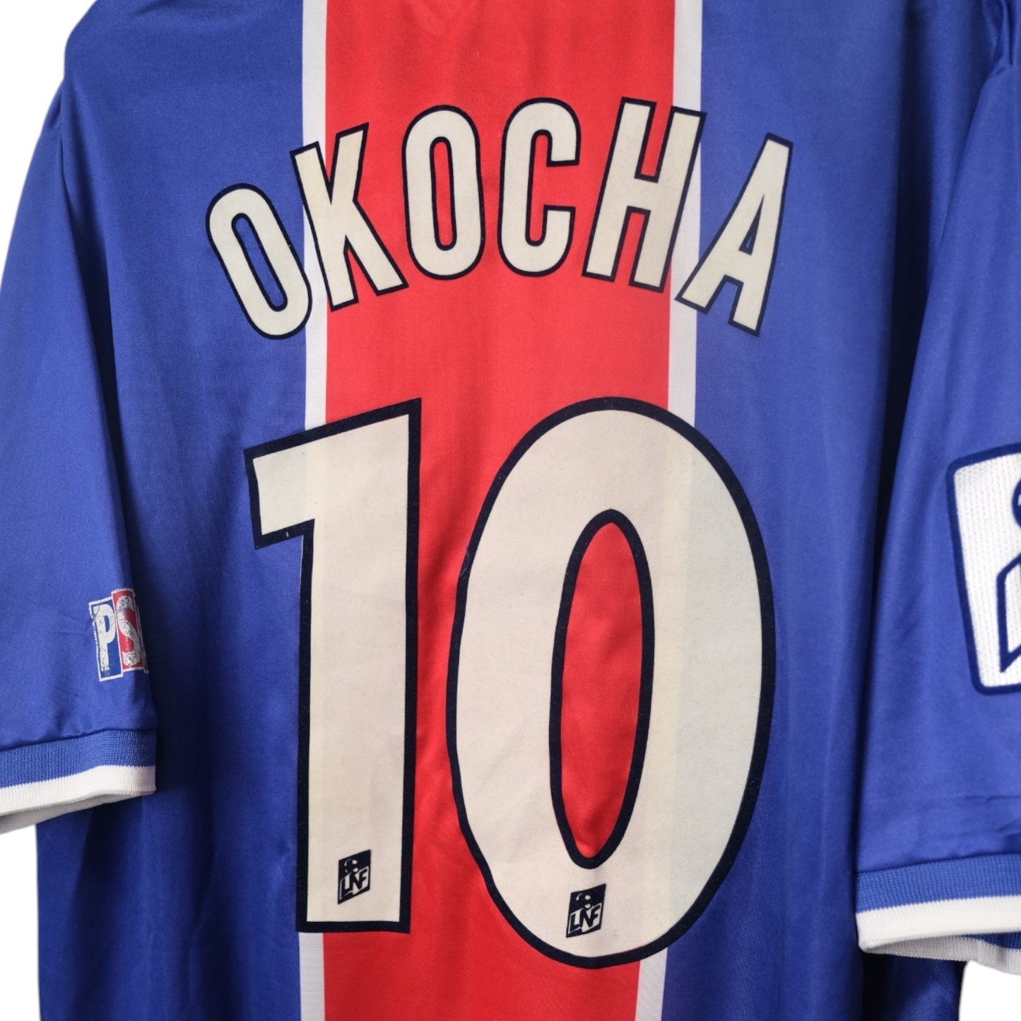 Original Paris Saint-Germain 1999/00 Home - Okocha #10 Size L