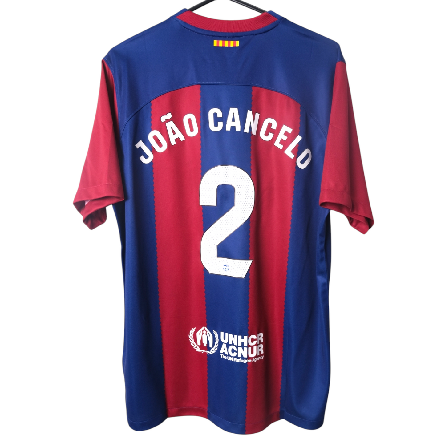 Original Barcelona 2023/24 Home - Joao Cancelo #4 Size L