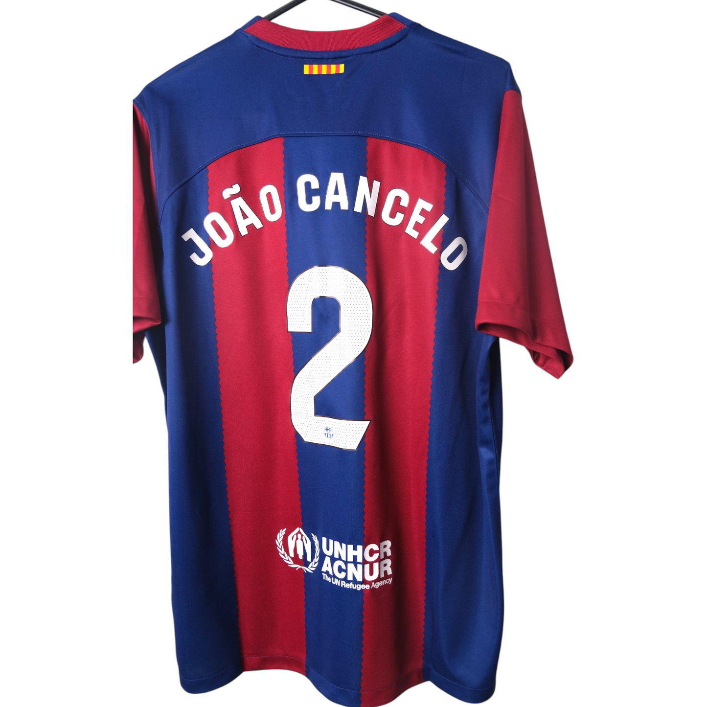 Original Barcelona 2023/24 Home - Joao Cancelo #4 Size L