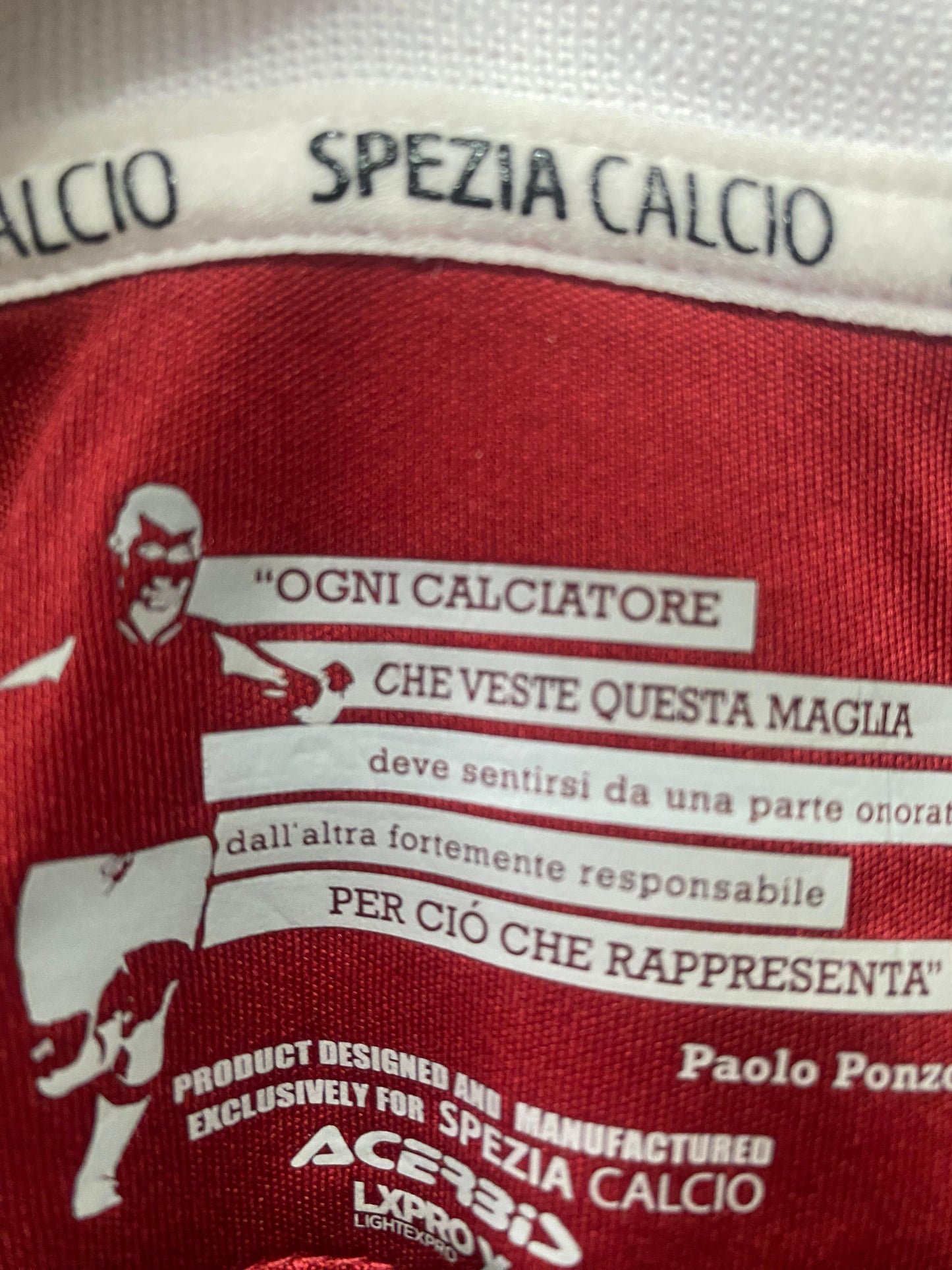 Authentic Spezia 2019/20 Third - Antiste #22 Size L (Bnwot) (Kitroom)