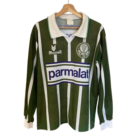 Original Palmeiras 1993/94 Home - Mazinho #8 Size L (Long Sleeve) (Player Issue)