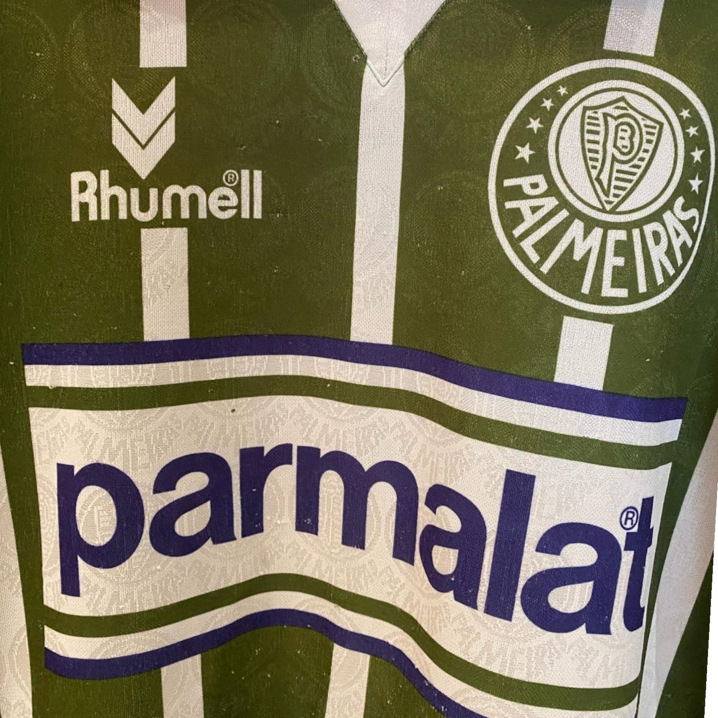 Original Palmeiras 1993/94 Home - Mazinho #8 Size L (Long Sleeve) (Player Issue)