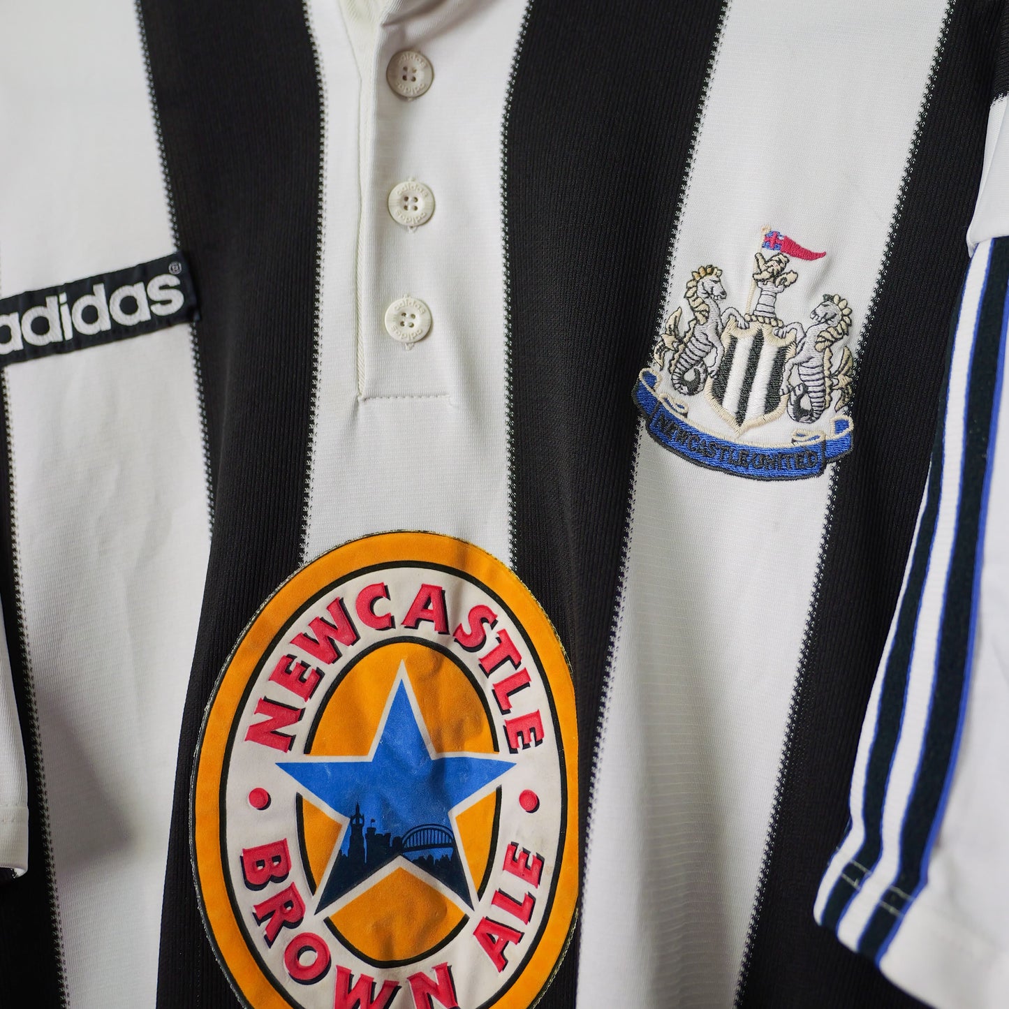 Authentic Newcastle 1995/96 Home - Size L