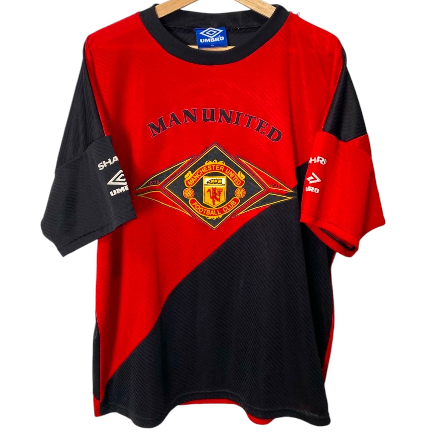 Original Manchester United 1994/96 Umbro Training Shirt - Size XL