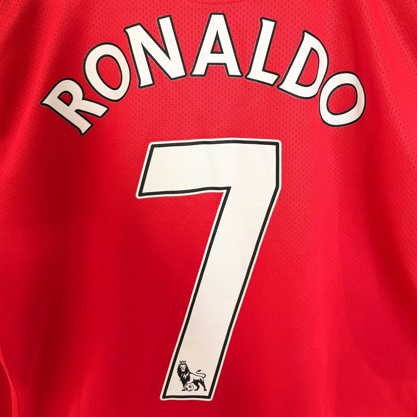 Authentic Manchester United 2007/08 Home - Ronaldo #7 Size M