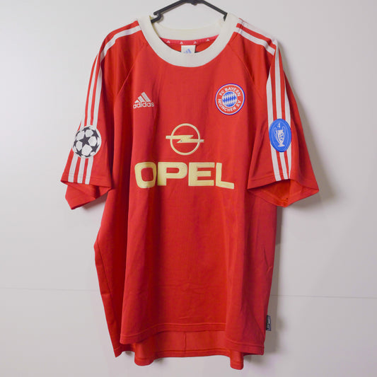 Original Bayern Munchen 2000/01 Home - Elber #9 Size L