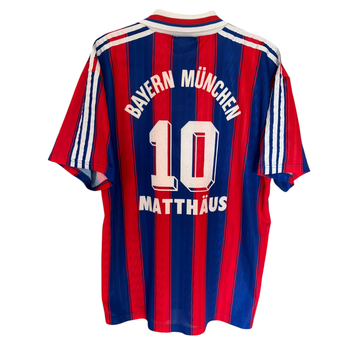 Authentic Bayern Munchen 1995/97 Home - Matthaus #10 Size XL