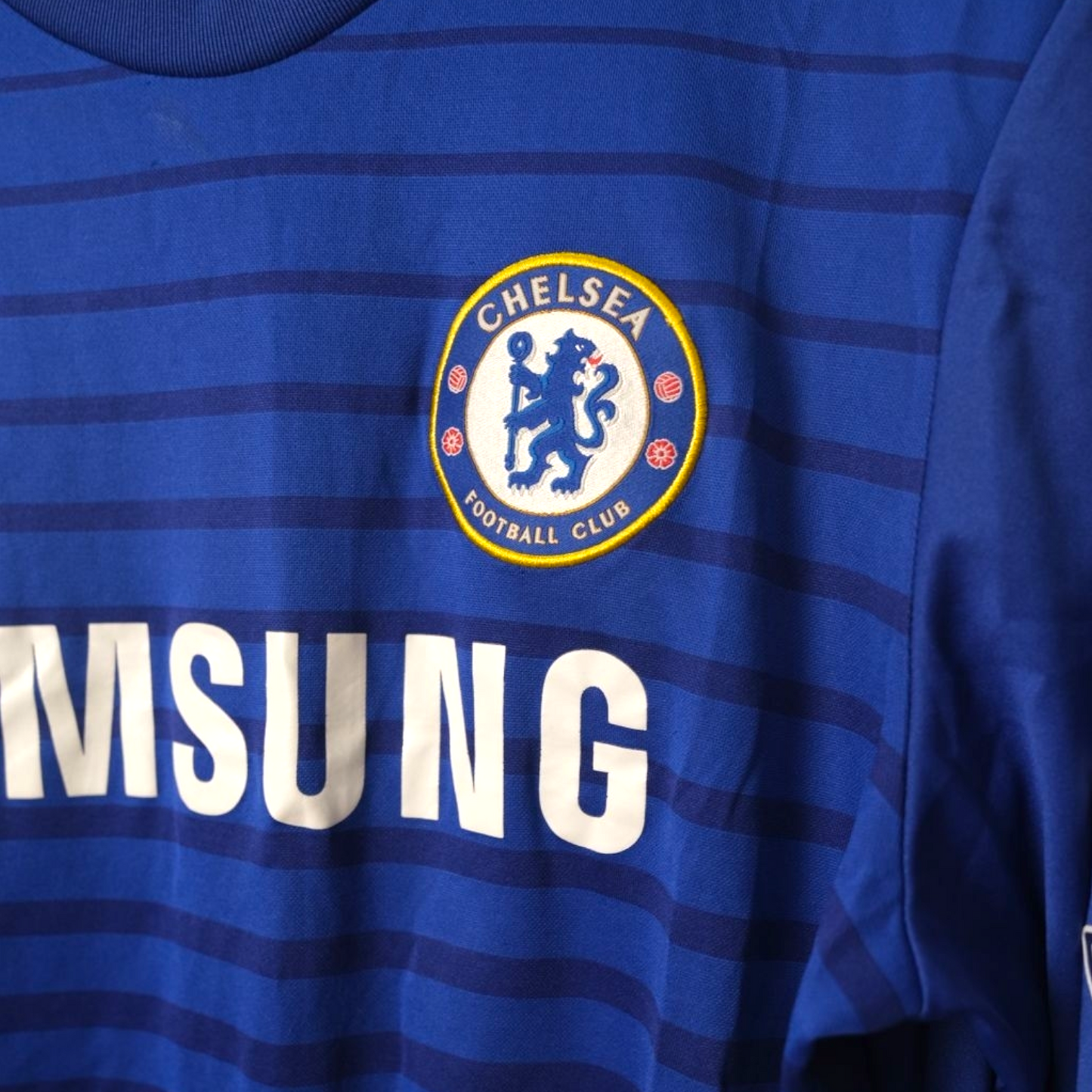 Original Chelsea 2014/15 Home - Hazard #10 Size L (Long sleeve)