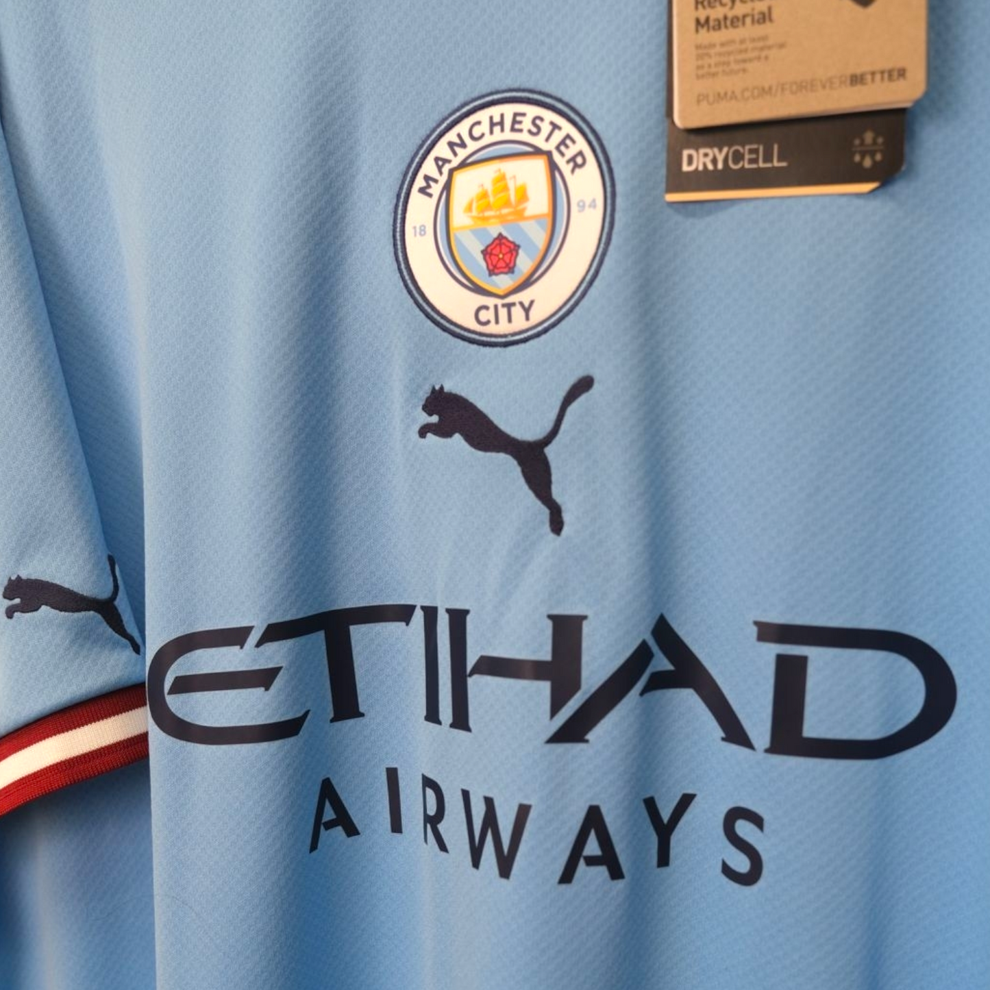 Original Manchester City 2022/23 Home - Haaland #9 Size XL (Bnwt)