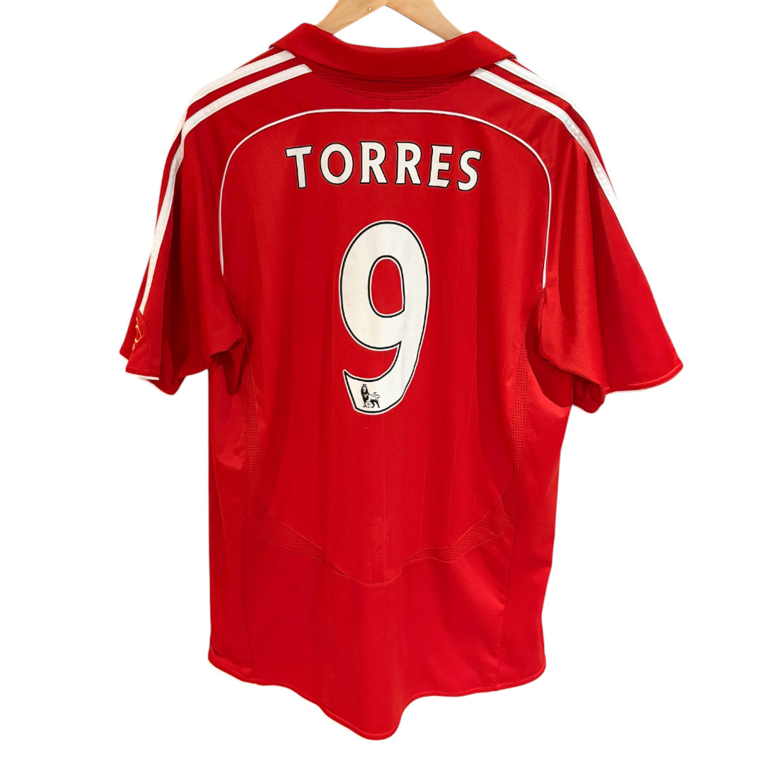 Authentic Liverpool 2006/08 Home - Torres #9 Size XL
