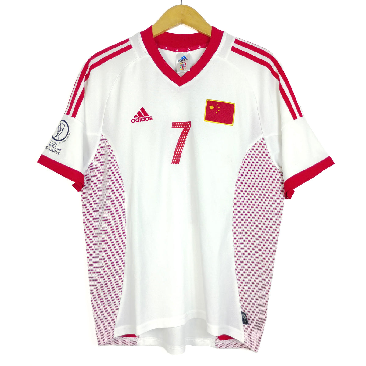 Original China 2002/03 Away - J H Sun #7 Size M fit L