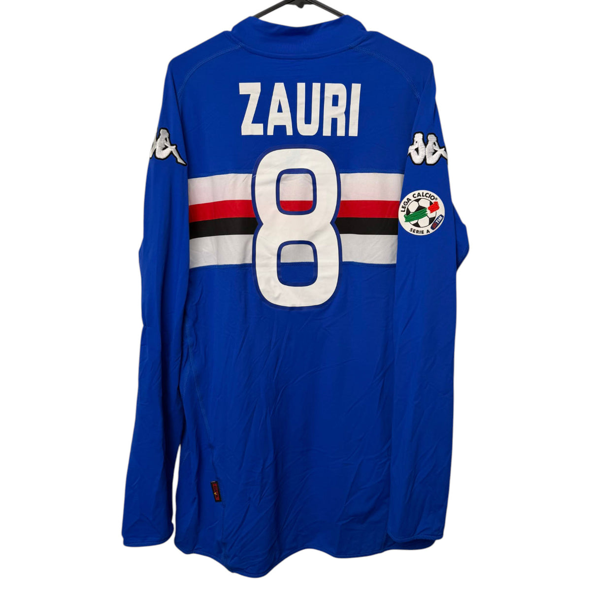 Original Sampdoria 2005/07 Home - Zauri #8 Size M (Long Sleeve)