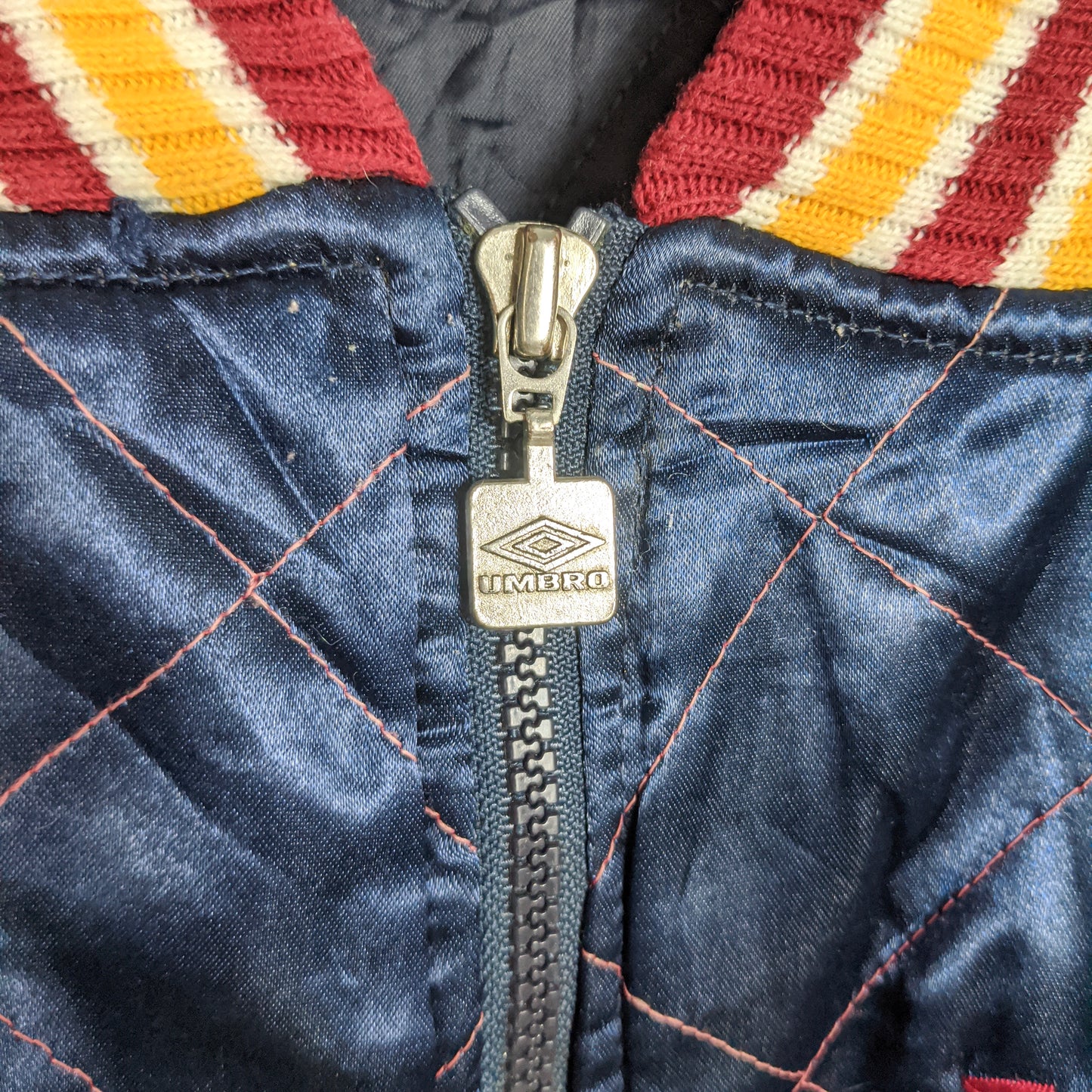 Original Aston Villa 1992/93 Bomber Jacket - Size L
