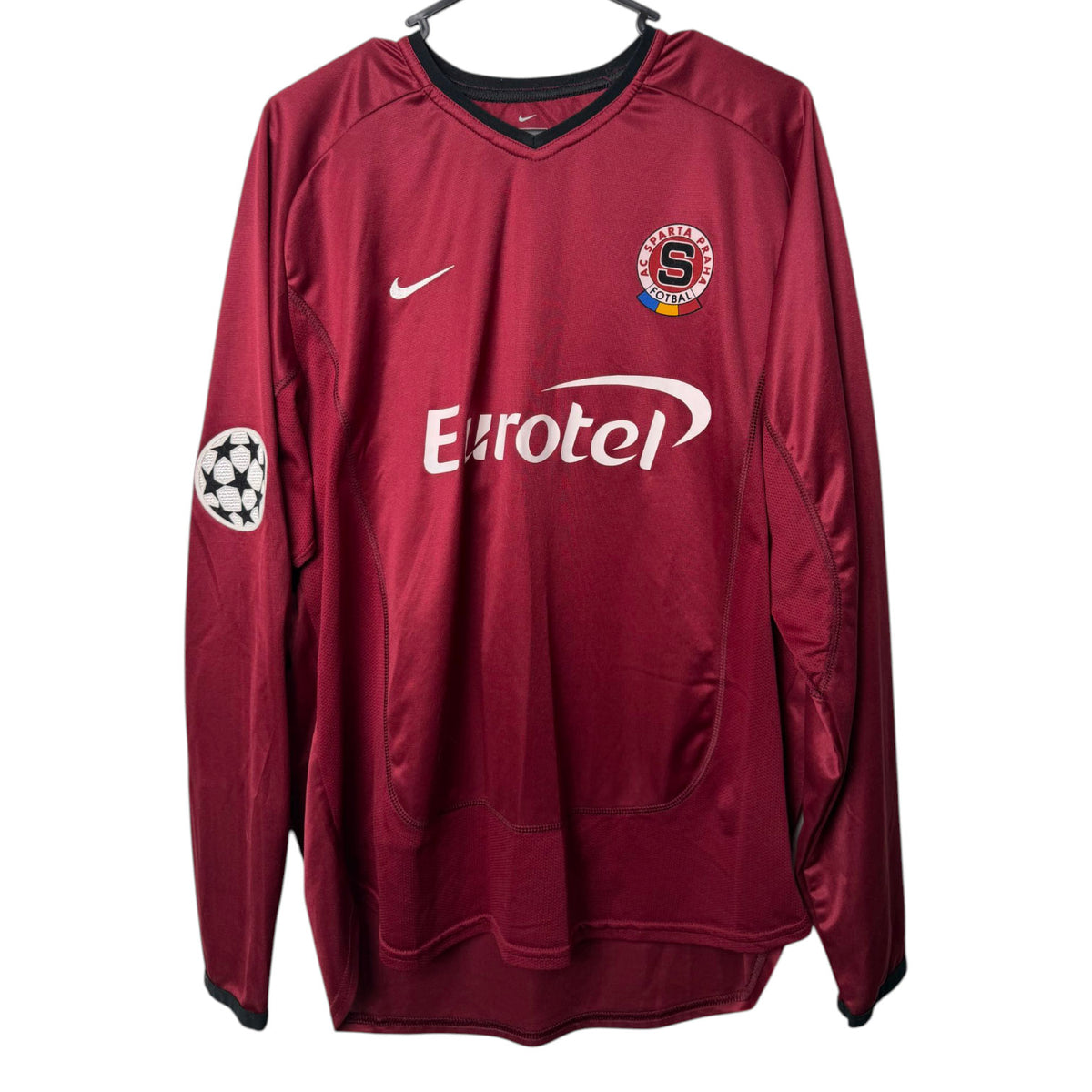 Original Sparta Prague 2002/03 Home - Sloncik #26 Size M (Long Sleeve)