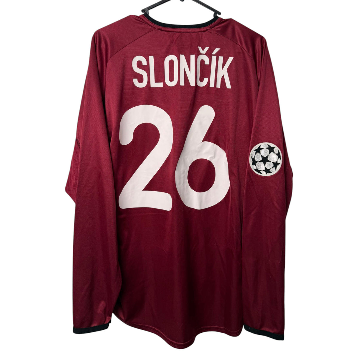 Original Sparta Prague 2002/03 Home - Sloncik #26 Size M (Long Sleeve)