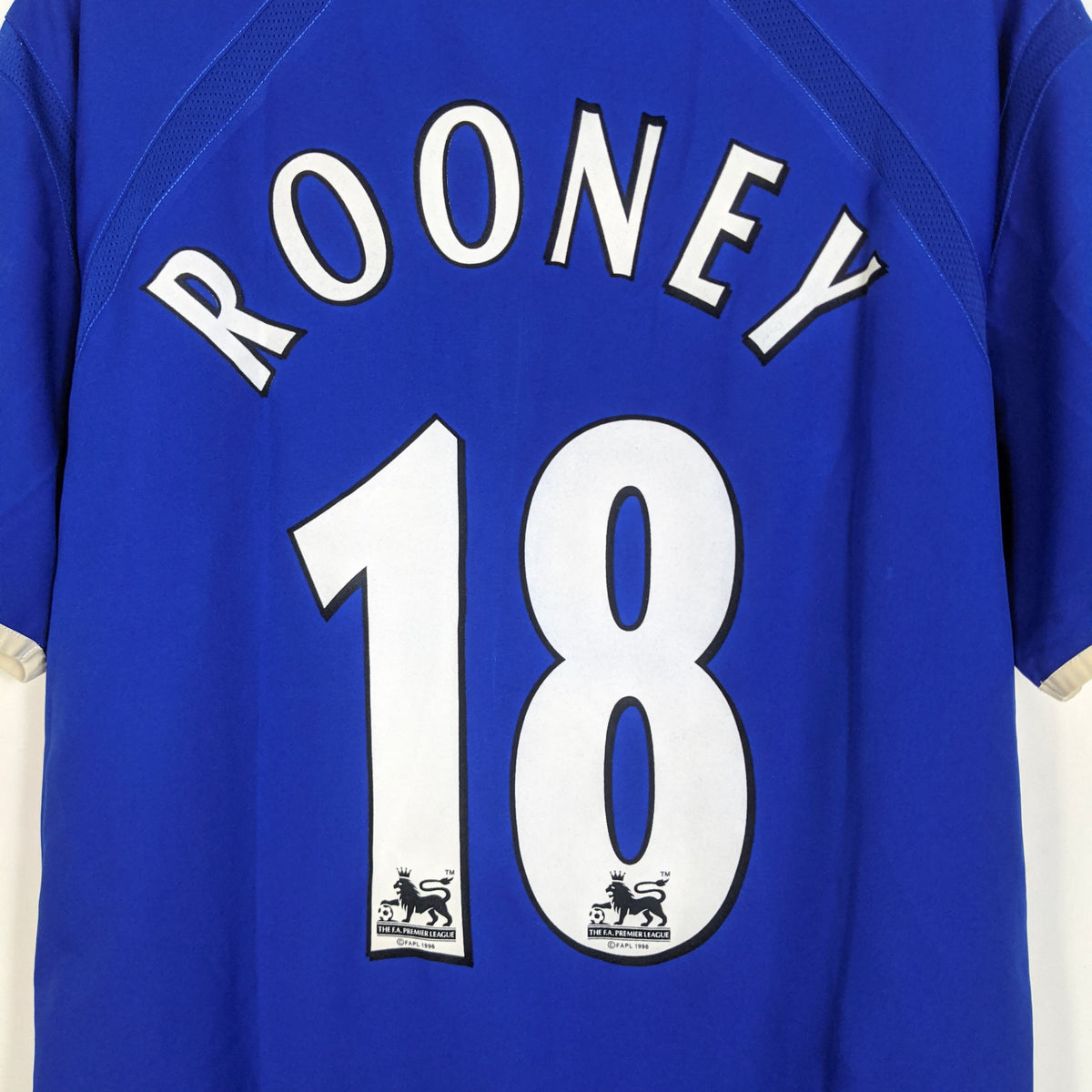 Original Everton 2003/04 Home - Wayne Rooney #18 Size XL